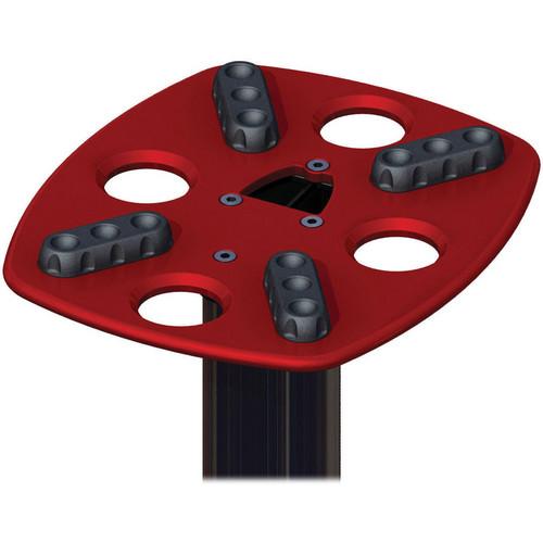 Ultimate Support MS9036R Second-Generation Column Studio Monitor Stand Pair - Red One Music