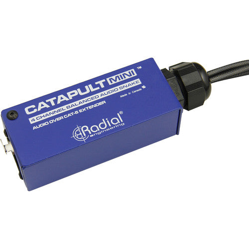 Radial Engineering CATAPULT MINI TX 4-Channel XLRF / Cat 5 Audio Snake
