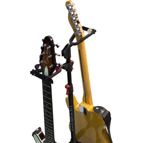 Ultimate Support GS-102 Genesis Double support pour guitare avec système de double joug réglable en hauteur