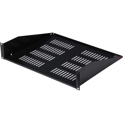 Gator GRW-SHELFVNT2 Rackworks Utility Shelf w/ Vent Holes - 2U, 15" Deep