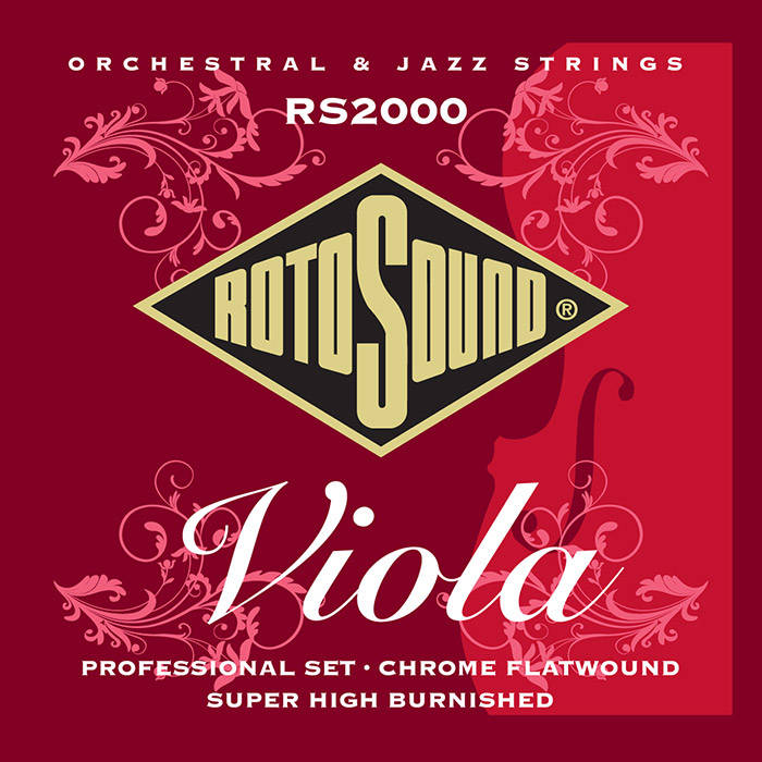 Rotosound RS2000 Pro Viola Flatwound String 14-43