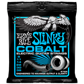 Ernie Ball 2725EB Cobalt Extra 8-38 Slinky Strings