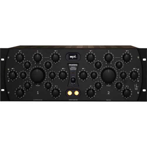 SPL PASSEQ Passive Mastering Equalizer for Pro Audio Applications - All Black