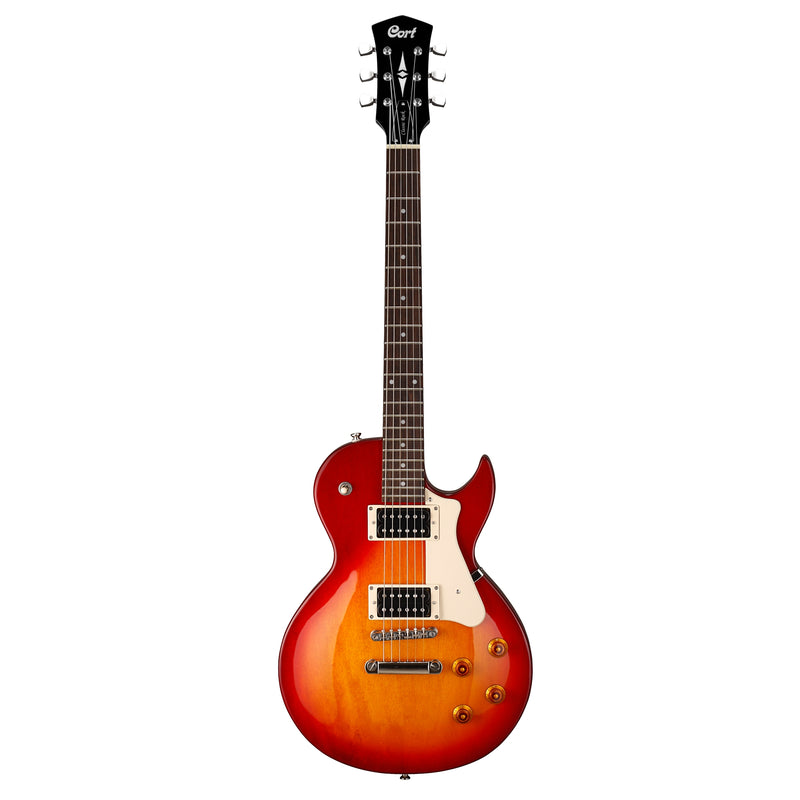 Guitare électrique Cort CR100-CRS (rouge cerise Sunburst)