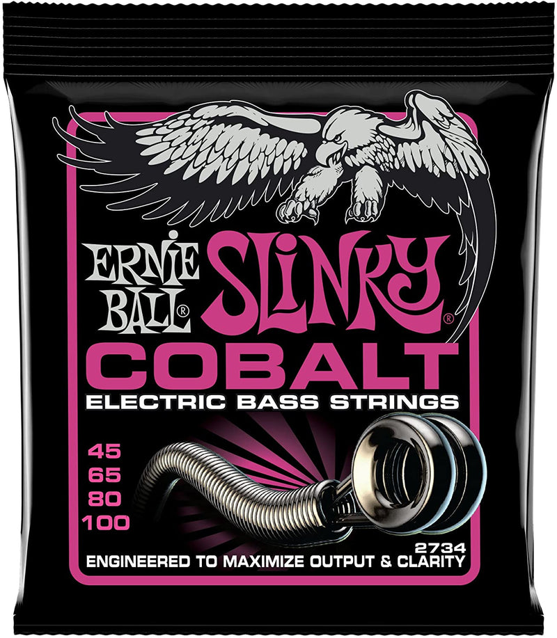 Ernie Ball 2734EB Ernie Ball Cobalt Super 45-100 Bass Strings
