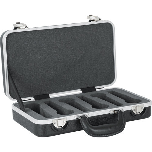 Gator GM-6-PE Durable Polyethylene Mic Case for up to 6 Microphones & Accessories