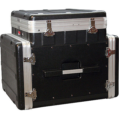 Gator GRC-10X8-PU Pop-Up Console Rack Case - 10U Pop Up, 8U Front