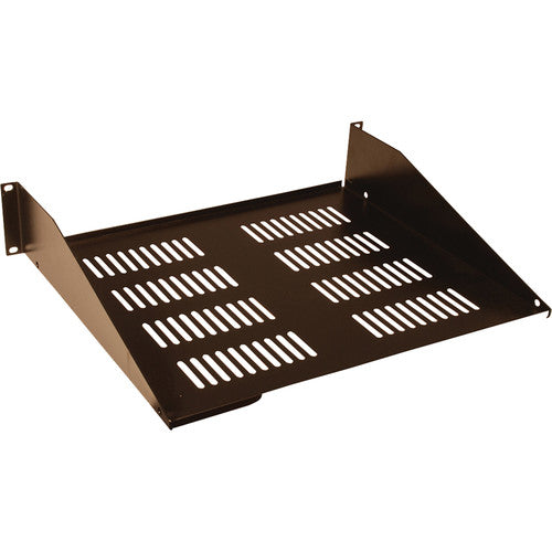 Gator GRW-SHELFVNT2 Rackworks Utility Shelf w/ Vent Holes - 2U, 15" Deep