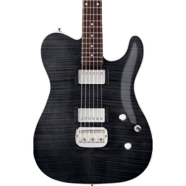 G&L TRIBUTE ASAT DELUXE Series Electric Guitar (Trans Black)
