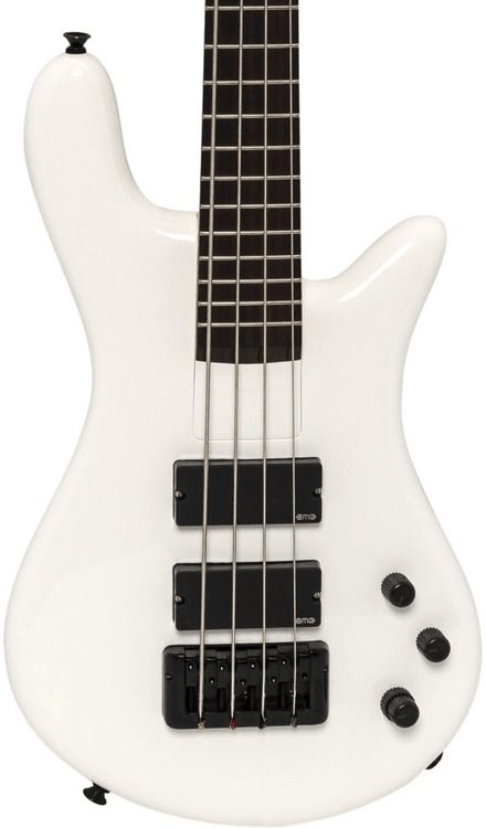 Spector BANTAM4WH Bantam 4 - Electric Bass with EMG Pickups - Solid White