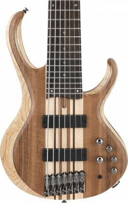 Ibanez BTB747-NTL 7 String - Electric Bass with Bartolini Pickups - Natural