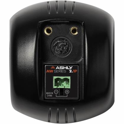 Ashly AW2.1P Paire d'enceintes passives à gamme complète toutes saisons - 2,5" (Noir)