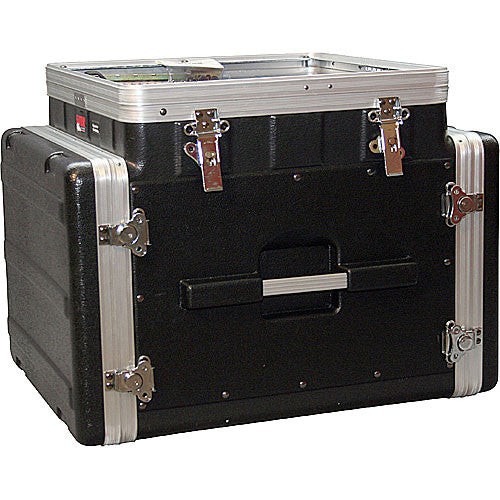 Gator GRC-10X8-PU Pop-Up Console Rack Case - 10U Pop Up, 8U Front