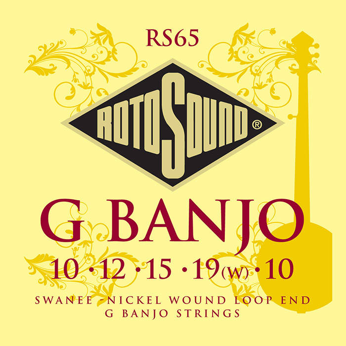 Rotosound RS65 Swanee G Banjo Loop Strings