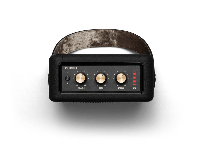 Haut-parleur Bluetooth Marshall STOCKWELL II (noir/laiton)