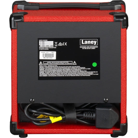 Laney LX10 Série LX Amplificateur combo guitare 10W 1x5" - Rouge