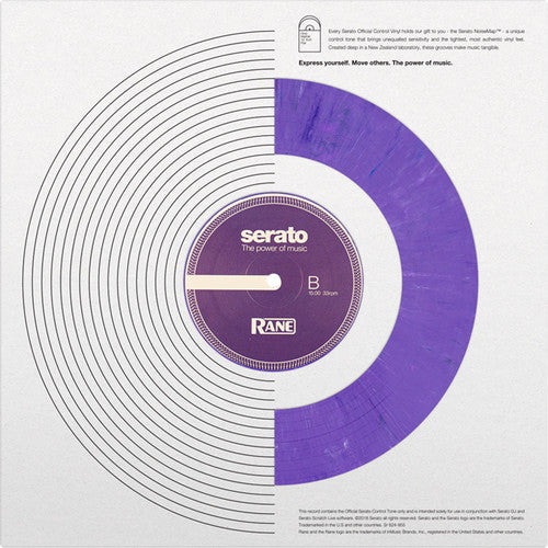Serato 12" Control Vinyl (paire, violet marbré)