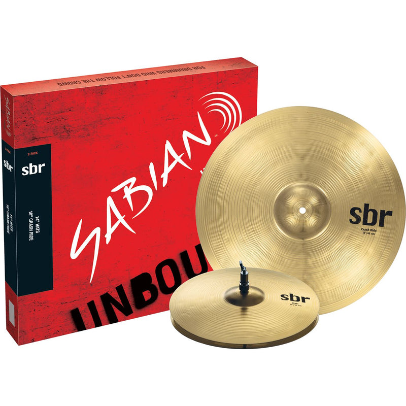 Sabian SBR5002 SBR, paquet de 2