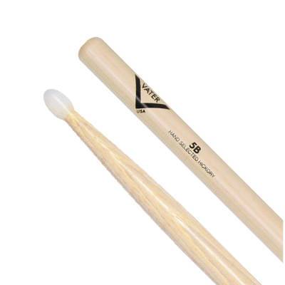 Vater Vh5Bn Nylon Tip Drumsticks With Acorn-Shaped Tips - Red One Music