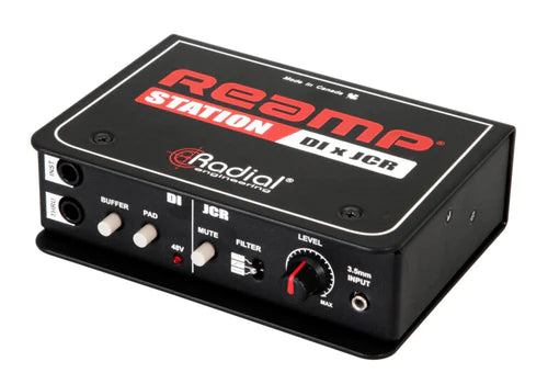 Radial REAMP STATION Studio Reamper & Direct Box