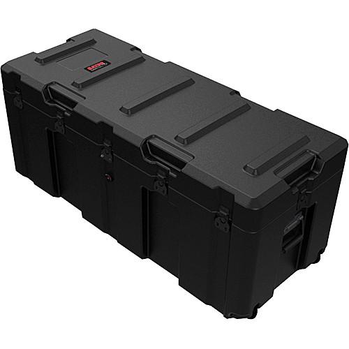 Gator Cases Ata Heavy Duty Roto-Molded Black 55X17X15  Interior - Red One Music
