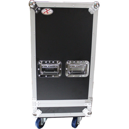 ProX X-QSC-KW152 ATA Flight Case for Two QSC-KW152 Speakers (Black) - Red One Music