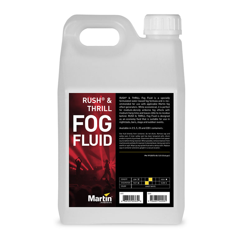 Jem Pro RUSH THRILL Fog Fluid - 2.5L