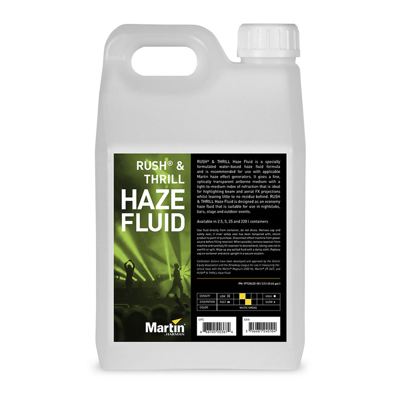 Jem Pro RUSH THRILL Haze Fluid - 2.5L