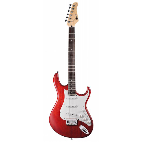 Cort G100-OPBC Double Cutaway Electric Guitar - Red One Music