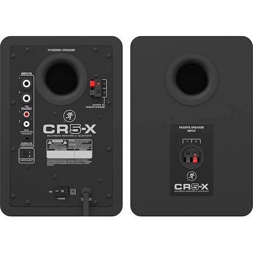 Mackie CR5-X 5″ Multimedia Monitor Pair - Red One Music