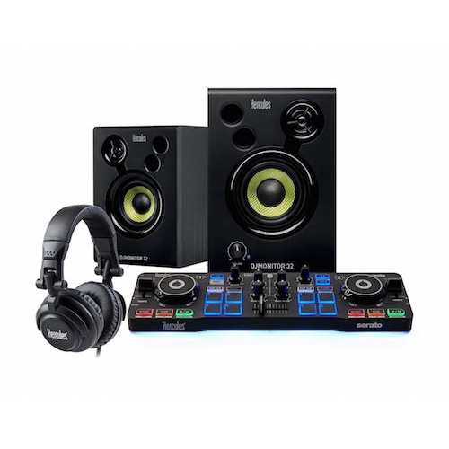 Hercules DJ Starter Kit Dj Controller - Red One Music