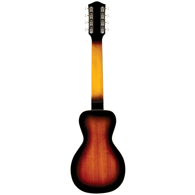 Gold Tone LS-8 Guitare en acier à 8 cordes avec étui