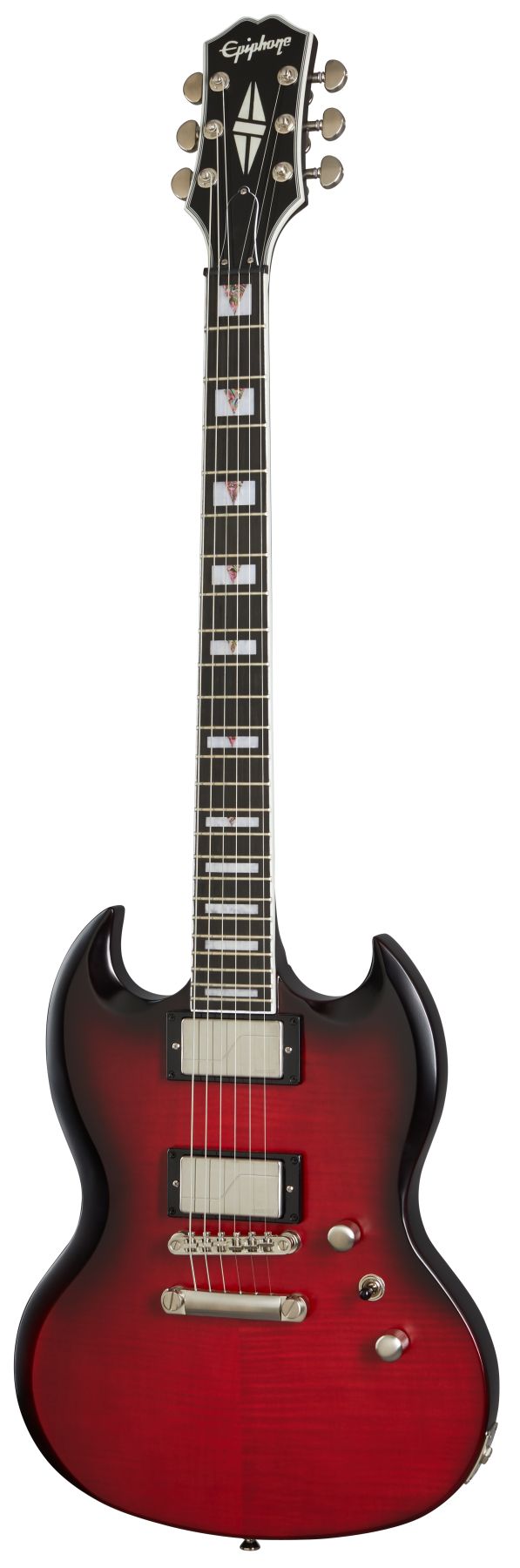 Epiphone EISYRTANH Prophecy SG Guitare électrique (Red Tiger Gloss)