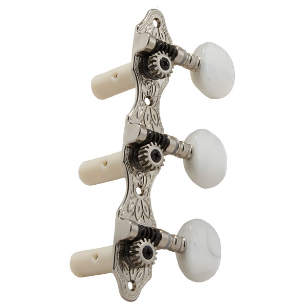 Grover GR306N Deluxe Classic Guitar Machine Heads - Nickel