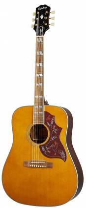 Epiphone IGMTHB Inspiré de la guitare électrique acoustique Gibson Masterbilt Hummingbird (naturel)