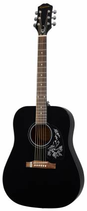 Epiphone EASTAR Starling Square Shoulder Dreadnought Acoustic Guitar (Ebony)