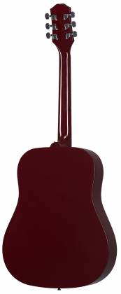 Epiphone EASTAR Starling Guitare acoustique Dreadnought à épaule carrée (rouge vin)