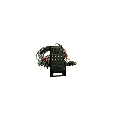 Digiflex Dpr24-4X-125 Black Connectors With Silver Contacts24-Input 4-Return Snake - Red One Music