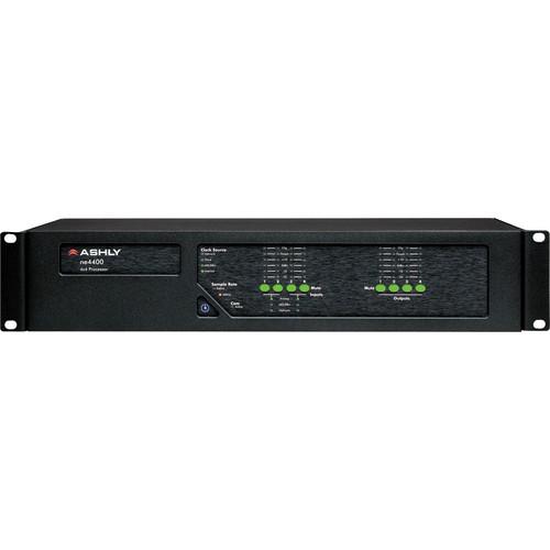 Ashly Ne4400Ms Network Enabled Digital Signal Processor With Mic Input And Aes Output Options - Red One Music