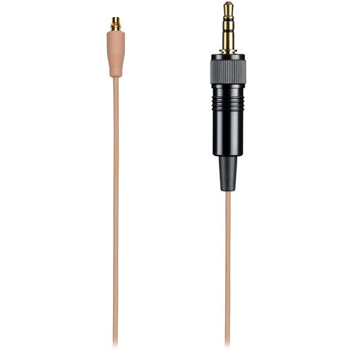 Audio-Technica BPCB-CLM3-TH Câble détachable avec connecteur verrouillable de 3,5 mm pour systèmes sans fil Sennheiser - Beige