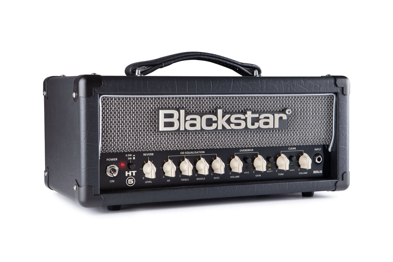 Blackstar HT5RHMKII Tête d'amplificateur de guitare électrique à tube 5 W avec réverbération