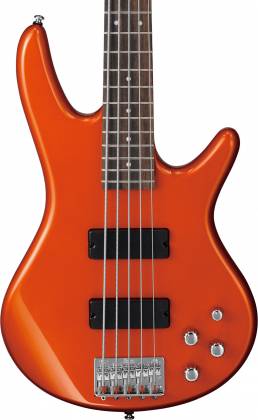 Ibanez GSR205ROM Gio Soundgear 5-String Electric Bass - Orange Metallic