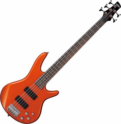 Ibanez GSR205ROM Gio Soundgear 5-String Electric Bass - Orange Metallic