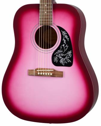 Epiphone EASTAR Starling Guitare acoustique Starter Pack (Hot Pink Pearl)