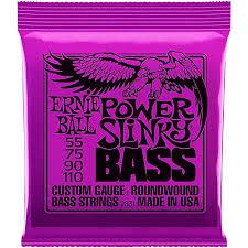 Ernie Ball Bass Power Slinky 2626Eb Power Slinky Nickel Wound Bass Set 055 - 110 - Red One Music