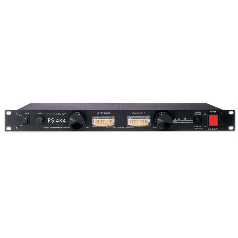 Art Ps4X4 Rackmount 8 Outlet Power Conditioner Amp Surge Protector - Red One Music