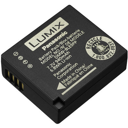Batterie lithium-ion Panasonic DMW-BLE9 (940 mAh)
