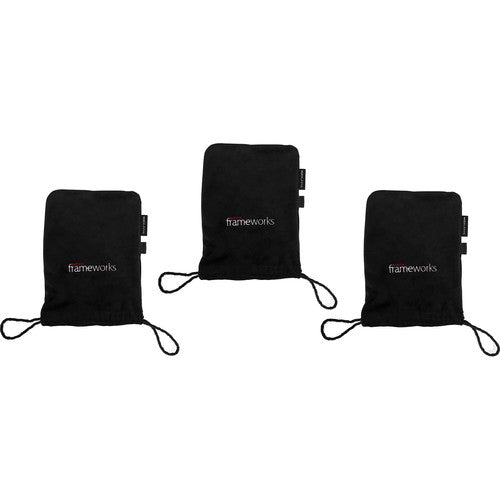 Gator Frameworks GFW-MICPOUCH-3PK Soft Bag for Studio Microphone (3-Pack)