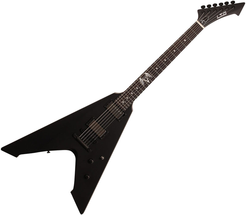 Guitare électrique ESP JAMES HETFIELD Signature (noir satiné)