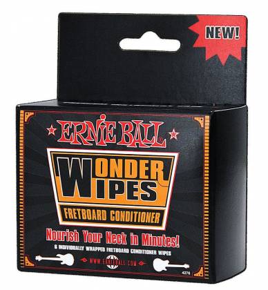 Ernie Ball 4276EB Wonder Wipes Fretboard Conditioner